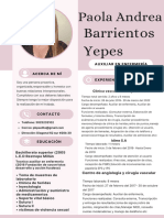 Barrientos Yepes: Paola Andrea