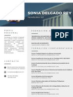 Sonia Delgado Rey: Perfil Personal Formación Académica