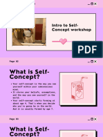 Self Concept Workshop