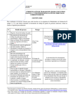 Proceso para Registro y Presentación de Trabajos de Grado