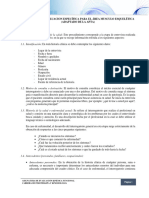 Protocolo de Evaluación Específica para El Área Musculoesquelética