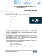 Protocolo de Evaluación General - 2019