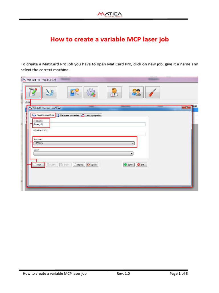 How to create a variable mcp laser job 1 0 pdf