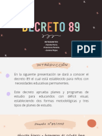 Decreto 89