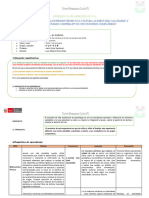 Experiencia de Aprendizaje V Ciclo-1