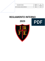 Irfe Reglamento Interno 2023