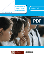 Formulación de Proyectos Del Sector Educativo en El Marco Del Sistema General de Regalías