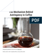 The Mechanism Behind Astringency in Coffee (Gagné)