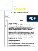 Laporan Form A DAN B Enny Rsi Fstimsh Banyuwangi