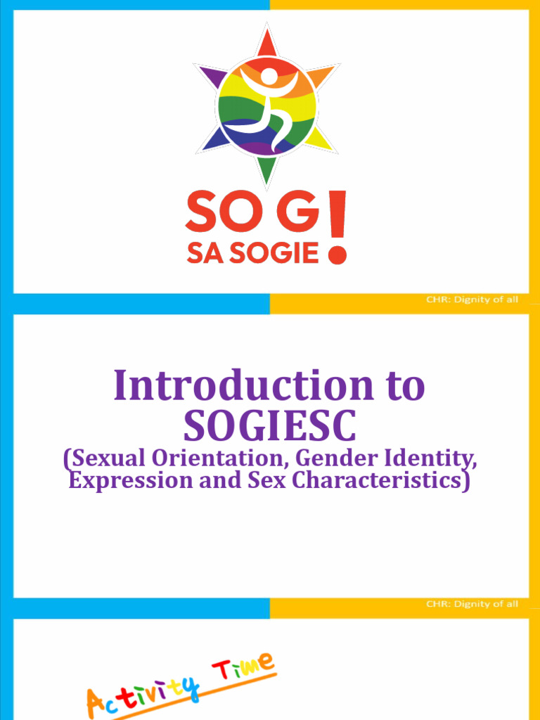 SOGIESC and LGBTQ Rights 1 | PDF | Sexual Orientation | Gender