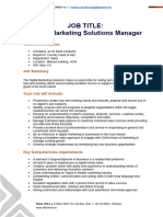 Talentnet - JD Digital Marketing Solutions Sales Manager