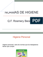 Normas de Higiene