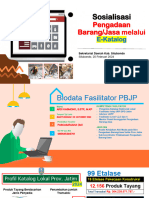 Materi Pengadaan Barang Jasa Melalui Katalog Elektronik