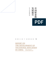 中国职业教育报告