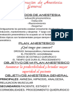 Administración de Anestesia General