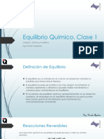 Equilibrio Químico Clase1