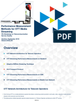Performance Measurement Methods For OTT Media Streaming