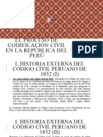 15 Semana. El Proceso de Codificación Civil en La República