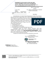 Surat Pelaksanaan MOOC BPSDMD Jateng Th. 2024 & Panduan MOOC