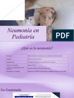 Neumonia en Edad Pediatrica