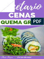 Cenas Quema Grasa (BONO #3)