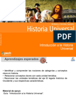 Clase 1 Introducción A La Historia Universal