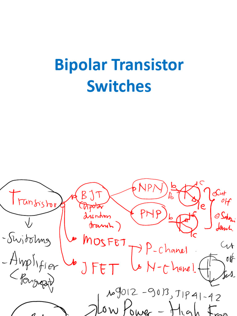 9.understanding Bipolar Transistor Switches 2023 PDF