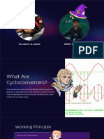 Cycloconverters