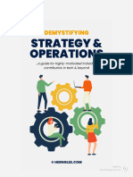Demystifying Strategy & Operations in Tech (By Herng Lee)