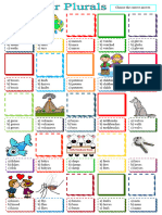 Plural Noun Worksheet