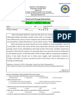 Phil IRI Form 3A 3B English 7 Pretest