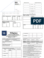 Fil10 Q3 Mod1 3 Answer - Sheet