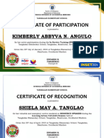 Inset Certificates