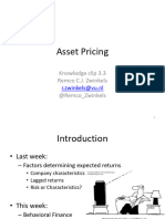 Asset Pricing 3.3