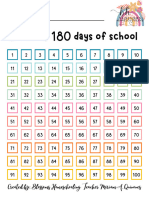 Blossoms Kids Counting 180 Days of Homeschool