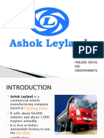 On Ashok Leyland