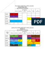 Jadwal Pelajaran