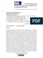 La Resiliencia en Adolescentes Con Problemas de La Conducta, Con Un Enfoque de Género en Estudiantes Del 10 Grado