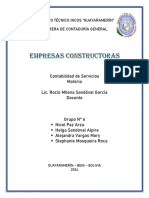 Informe Empresas Constructoras