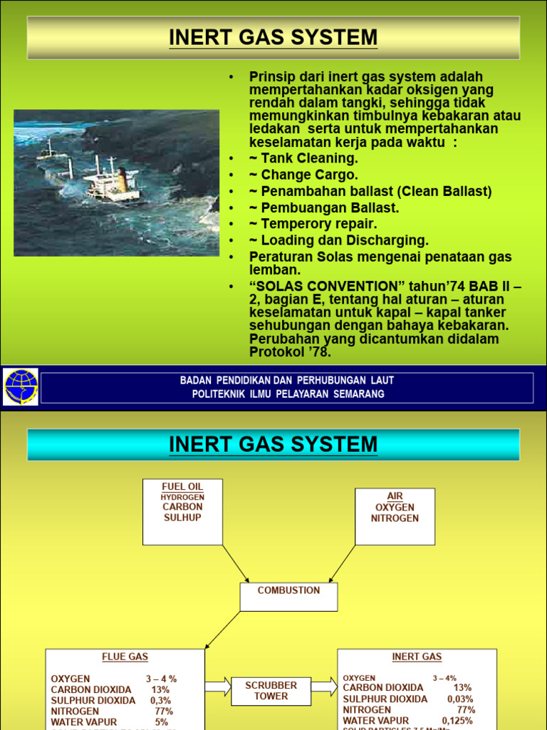 Sistem Gas Inert pada Kapal Tanker | PDF