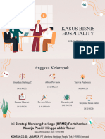 Kasus Bisnis Hospitality Kelompok 3 & 4