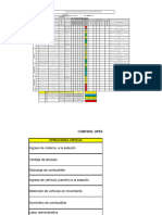 Matriz Estación de Combustible y Gas