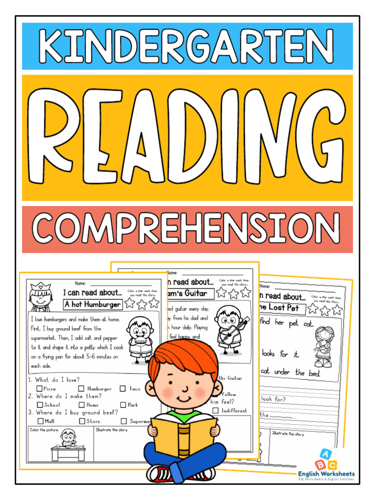 Kindergarten: Comprehension | Download Free PDF | Animals And Humans