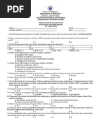 1ST Quarter Exam