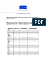 Taller Asignación de Estados de Oxidacion 2024