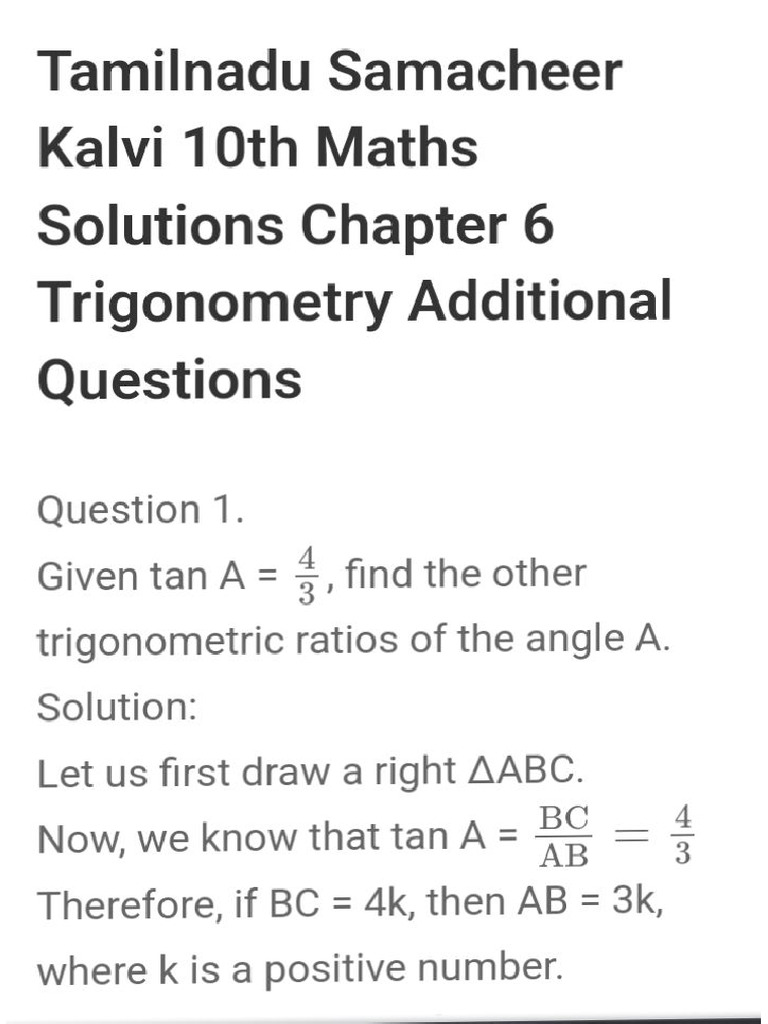 Trignometry Add | PDF