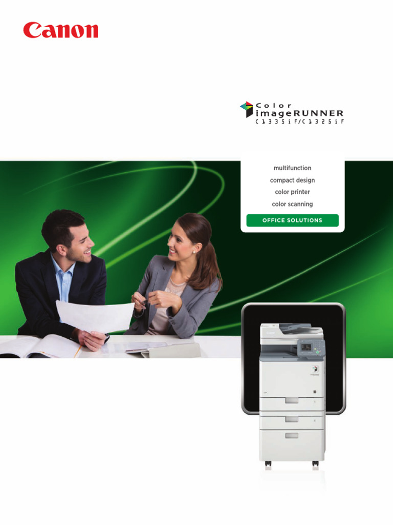CANON COLOR IMAGERUNNER C3480I MANUAL visual data 2
