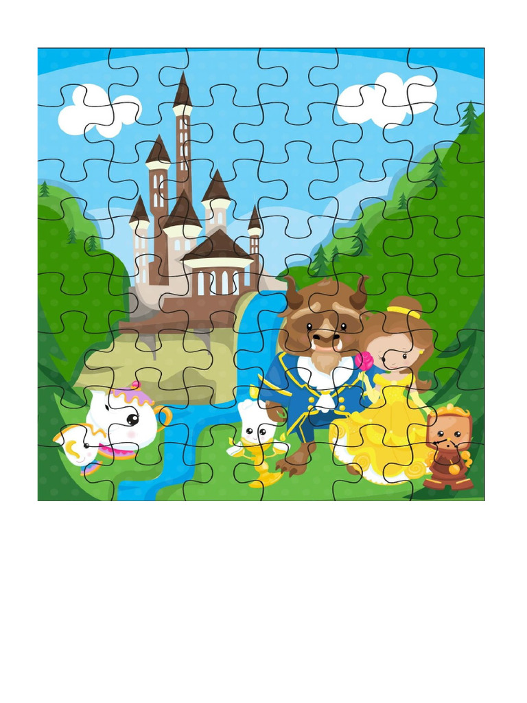 Пазл шаблоны | PDF