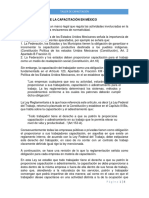 El Marco Legal de La Capacitación en México