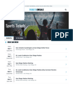 SPORT Tickets